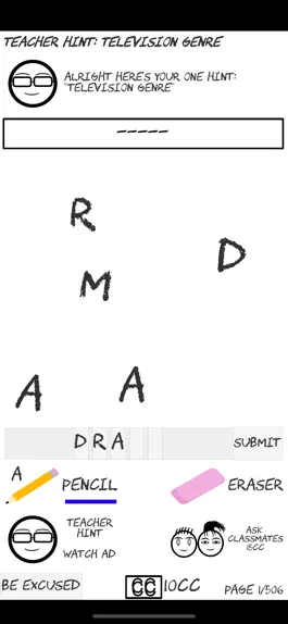 Game screenshot The Exams - Words Disorder apk