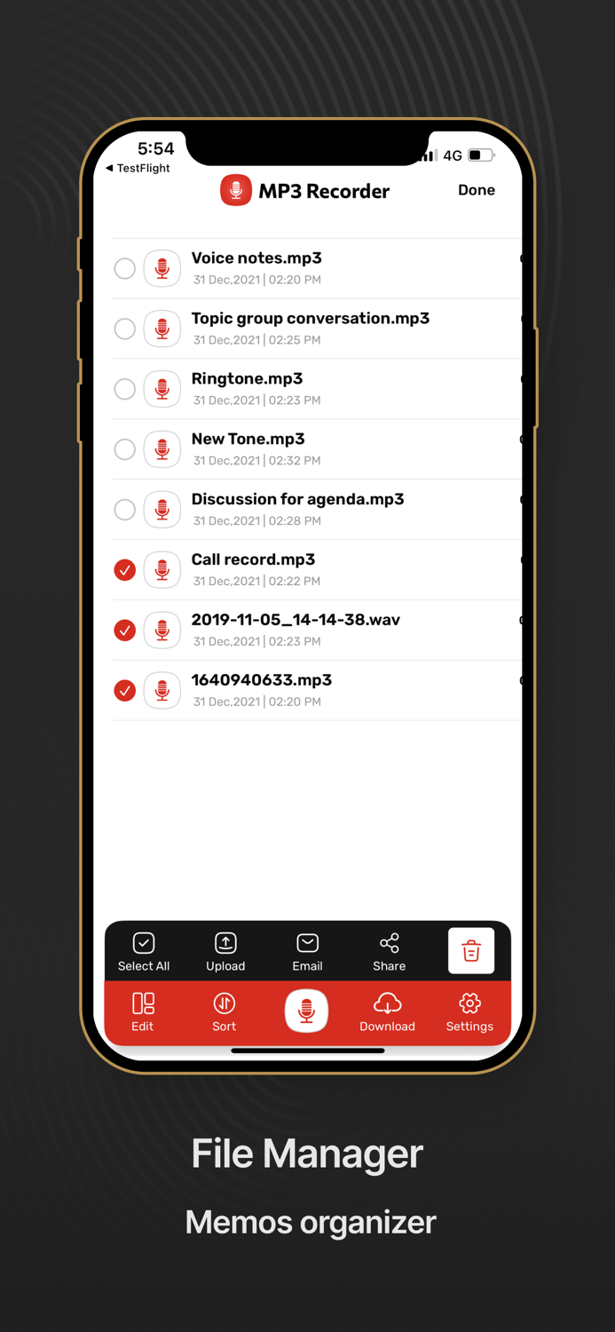 Voice Recorder HD - MP3 Memos