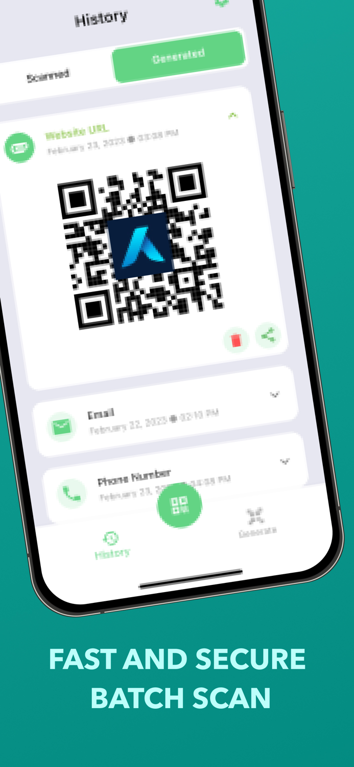 iReaderQR and Barcode Scanner