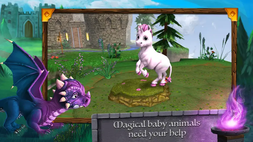 Fantasy Baby Animals Premium screenshot 1