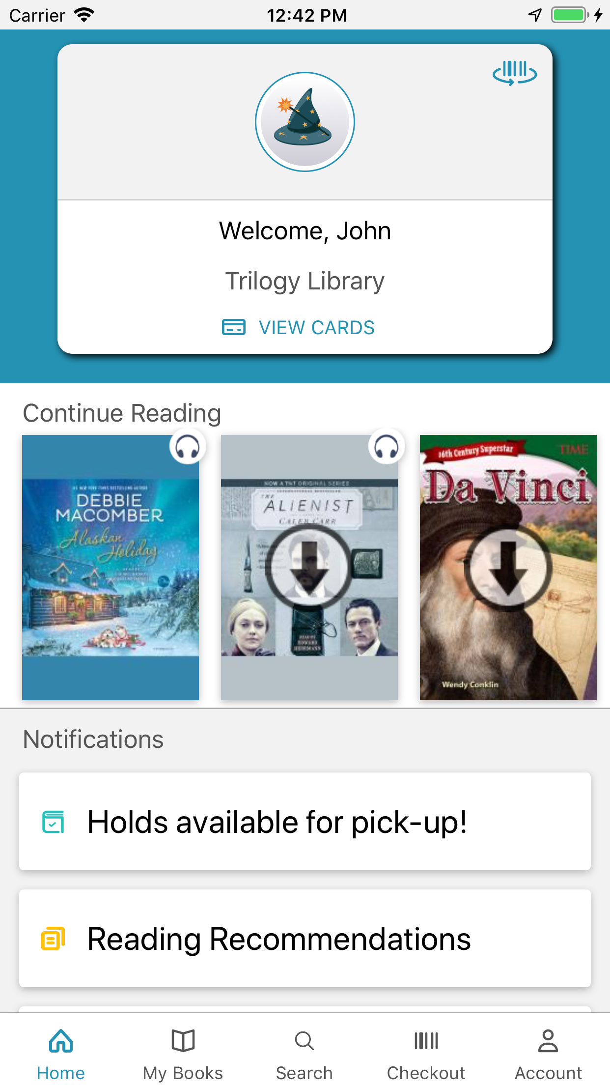 CloudLibrary screenshot 1