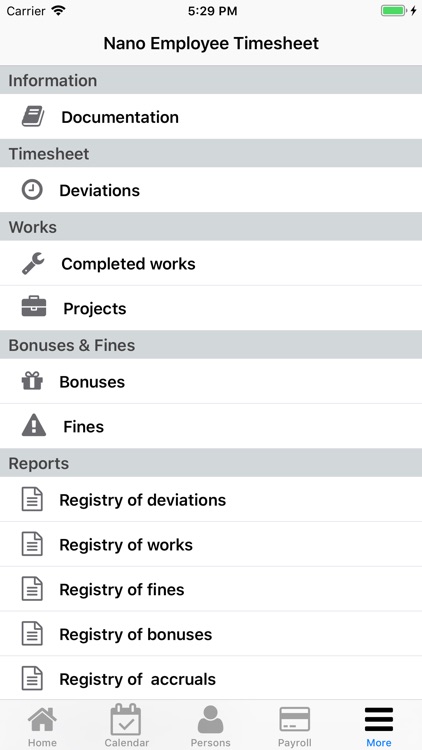 Nano Employee Timesheet screenshot-7