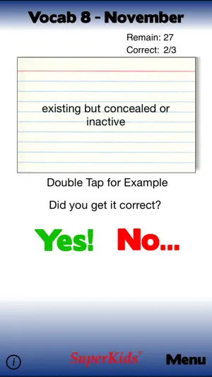 8th Grade Vocabulary screenshot 3