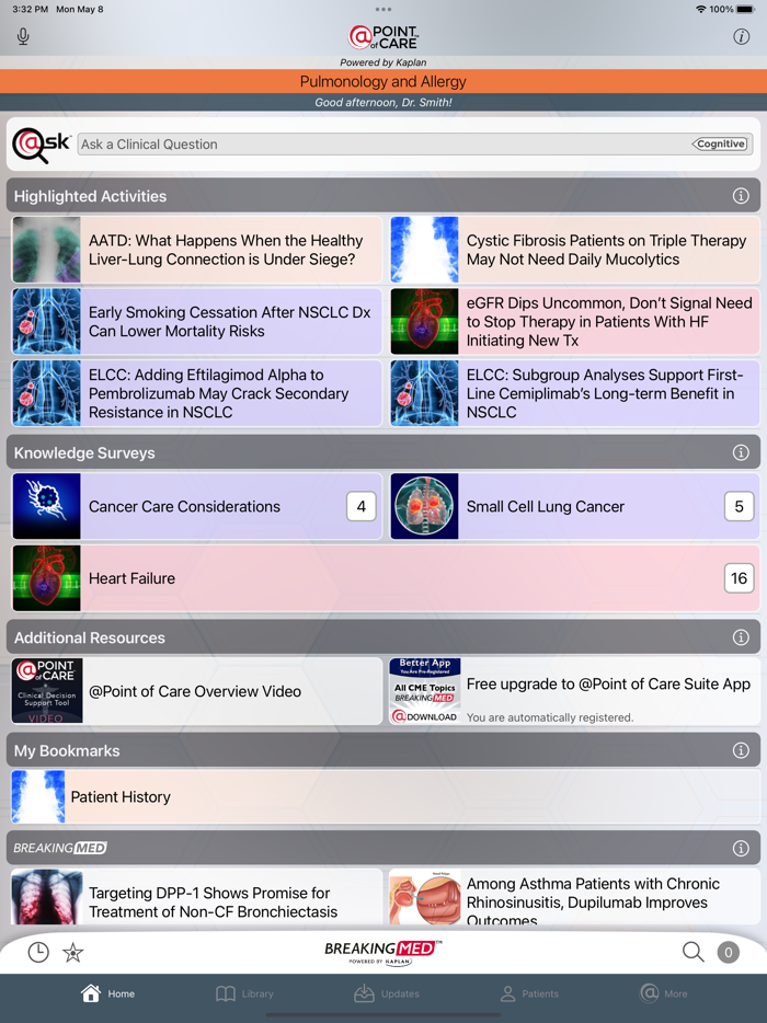 Pulmonology and Allergy