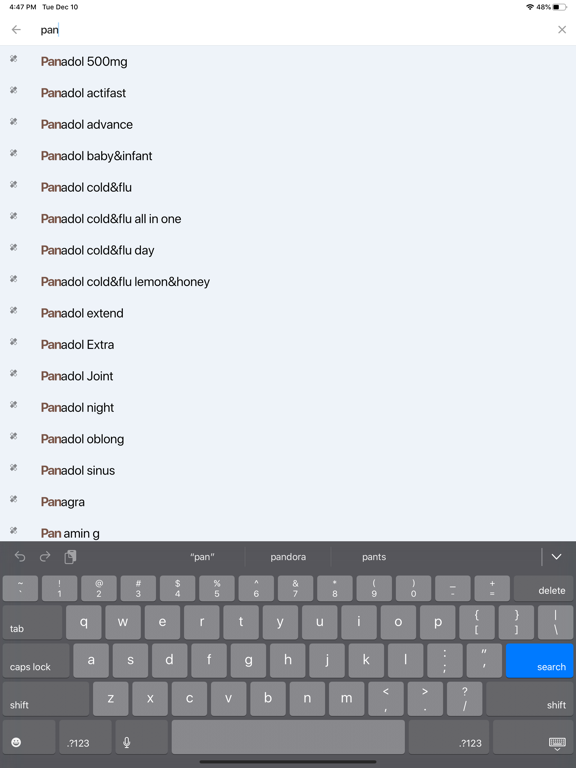 Screenshot #5 pour Medinfo: Medical Information