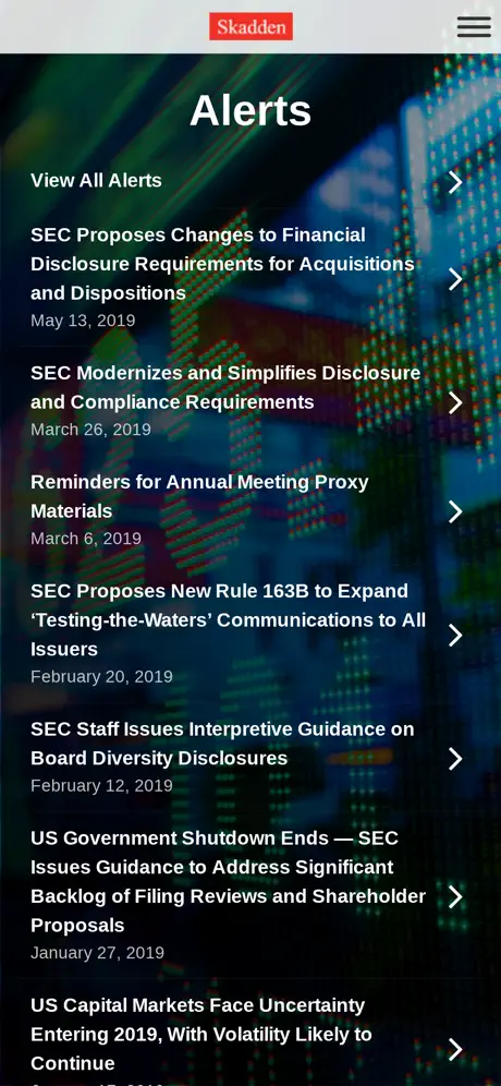 Skadden Capital Markets