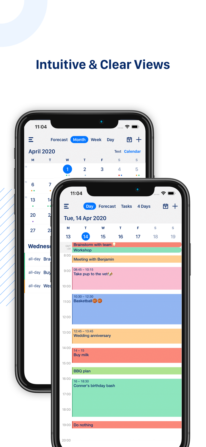 Tiny Calendar Planner and Tasks