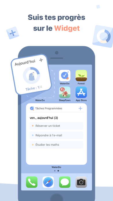 Screenshot #3 pour WaterDo: To Do List & Notes