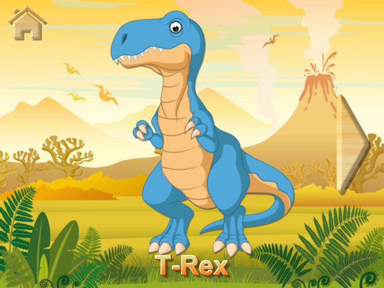 Dino Puzzle - childrens games iPad screenshot 6 - Games app
