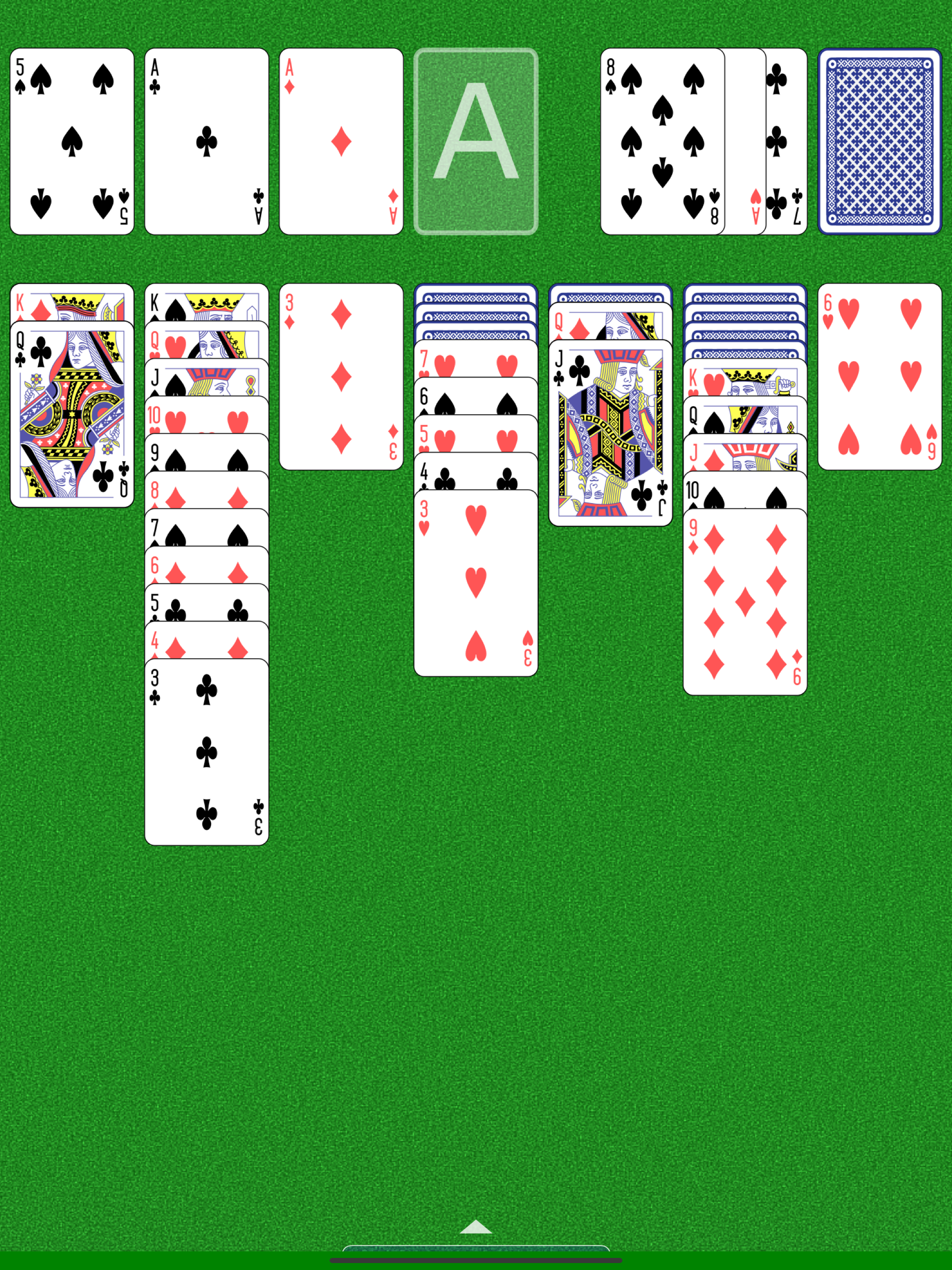 Solitaire Card Game.