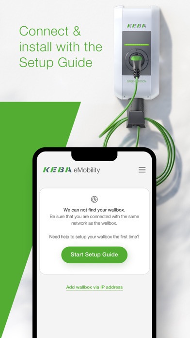 KEBA eMobility App Screenshot