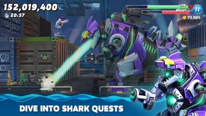 screenshot of Hungry Shark World 6