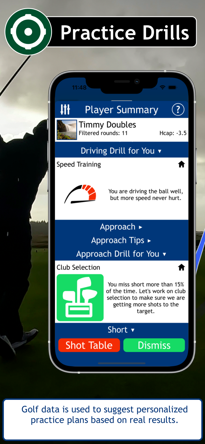 PAR Golf GPS Caddie and Practice
