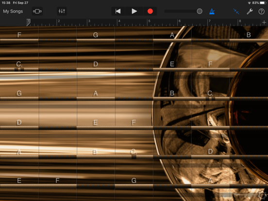 Screenshot #1 for iFretless Sax