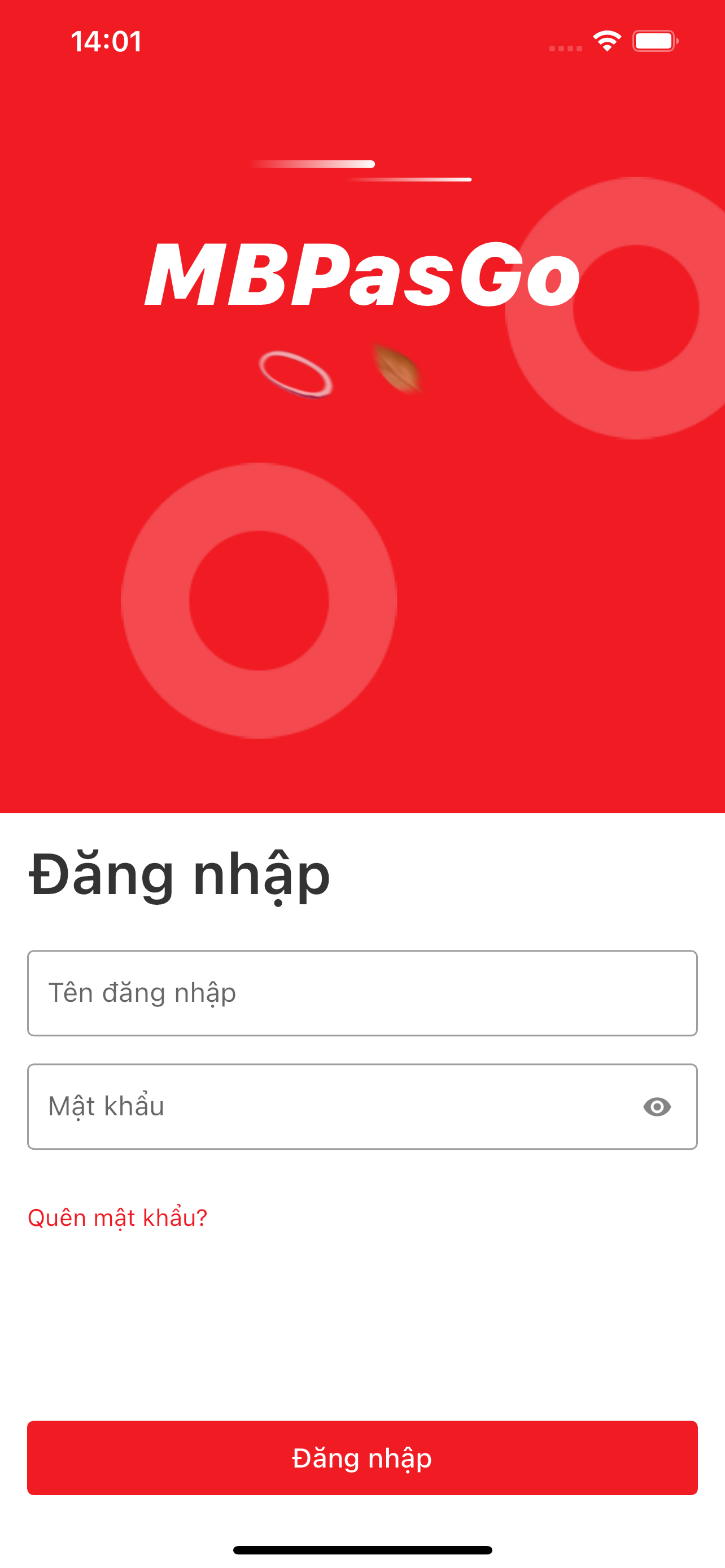 MB PasGo - Quản lý đặt chỗ
