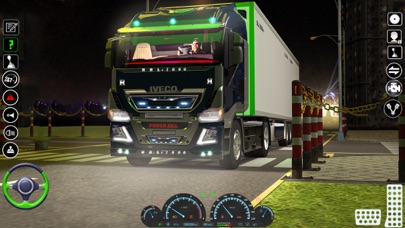 Euro Truck Simulator Driving Screenshot