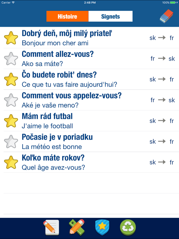 Screenshot #5 pour Traduction Français Slovaque  & Dictionnaire