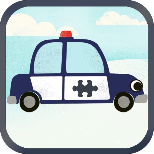 Car Games for Kids: Fun Cartoon Jigsaw Puzzles HD icon