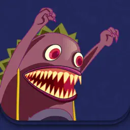 Monster and Cat - Interactive story Play Book game app icon