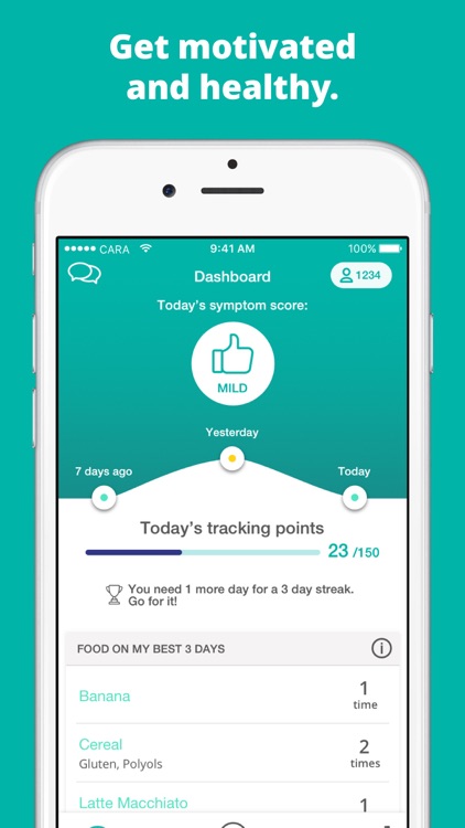 Cara: Food, Mood, Poop Tracker – IBS Symptom Diary screenshot-3
