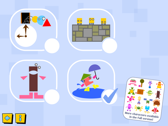 Shape Up! Lite - Busy Things iPad screenshot