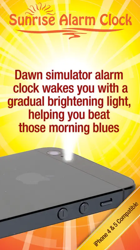 Sunrise Alarm Clock – Dawn Simulator screenshot 1 of 4