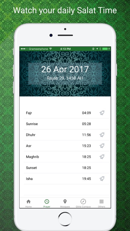 Muslim Prayer times, Quran, Qibla, Dua