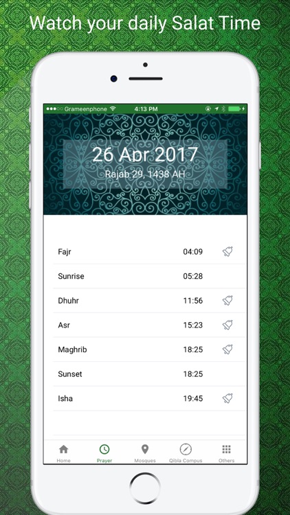 Muslim Prayer times, Quran, Qibla, Dua