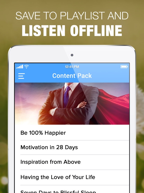 The Anxiety Guy Audio Podcasts iPad screenshot 5 - Health & Fitness app