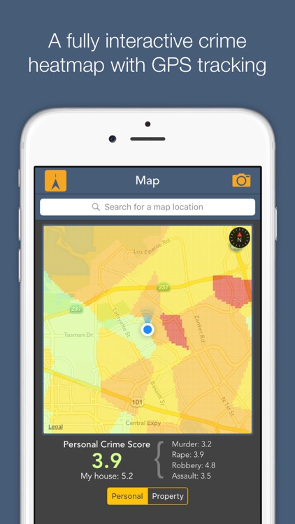 Crime and Place - USA Crime Map and Compass