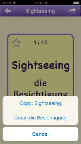 Game screenshot Learn German Vocabulary | German Flashcards hack