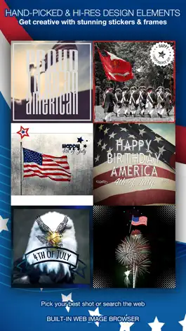 Game screenshot 4th of July Pics – Patriotic pic stickers America mod apk