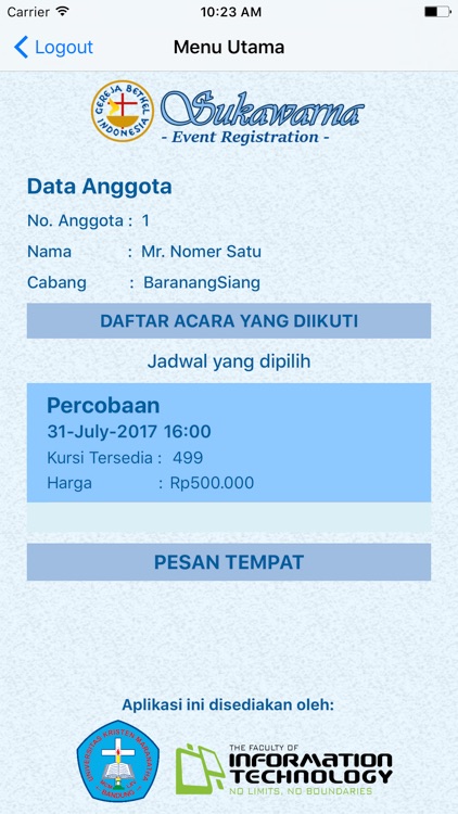 GBIS Event Registration