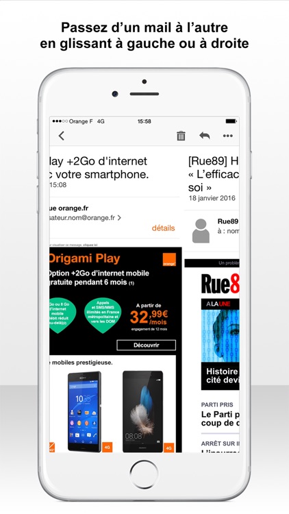 Mail Orange screenshot-3