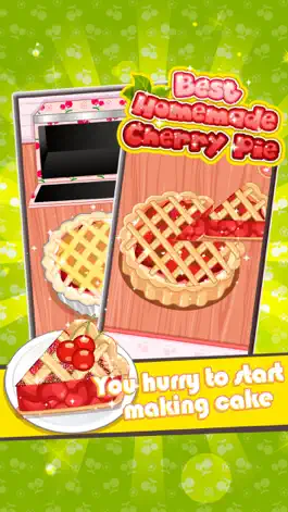 Game screenshot Best Homemade Cherry Pie - Cooking game for kids mod apk