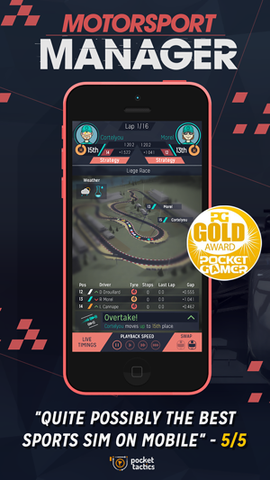 ‎Motorsport Manager Mobile Screenshot