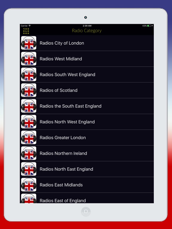 Screenshot #4 pour Radio United Kingdom UK - Internet Stations Online
