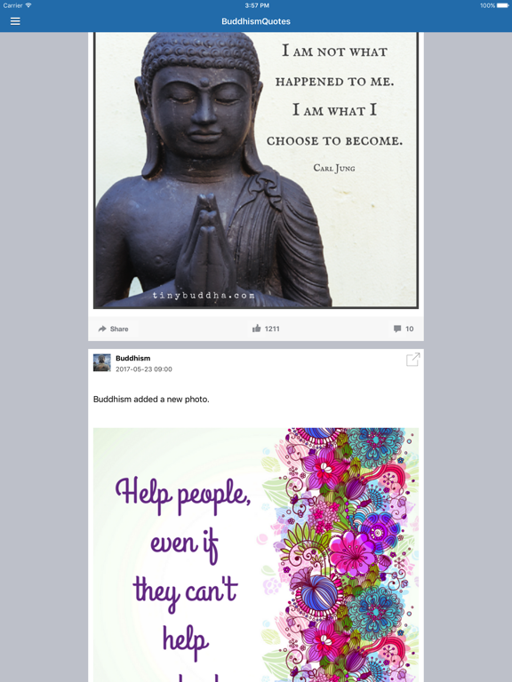 Screenshot #6 pour Buddhism News & Buddha Radio - Buddhist Updates