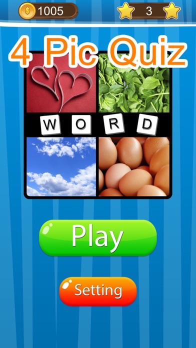 4 pictures 1 word : guess pics quiz Screenshot