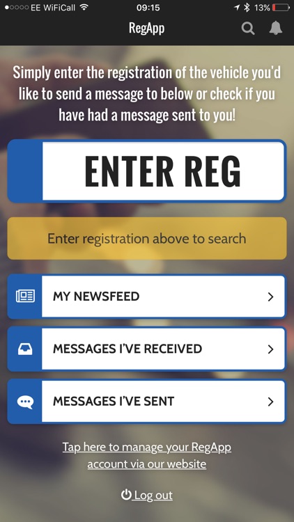 RegApp App