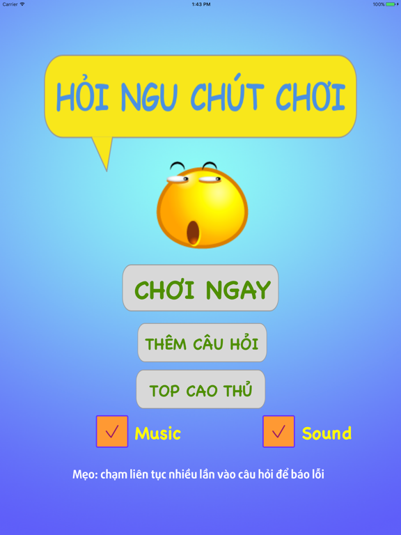 Screenshot #4 pour Hỏi Ngu Chút Chơi - Hại Não