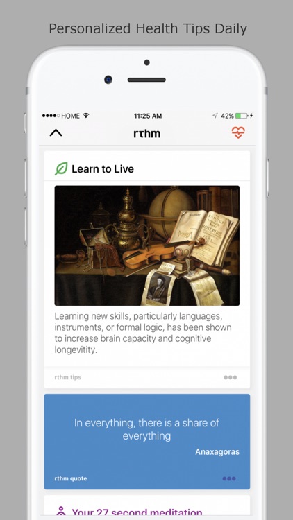 Rthm - Smarter Than Calorie Counting screenshot-3