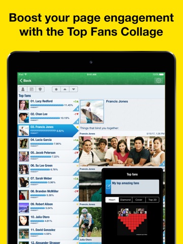 MyTopFans Pro for Fan Pages screenshot 3
