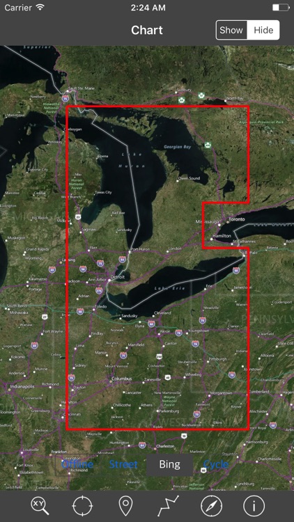 Lakes Huron & Erie – Raster Nautical Charts
