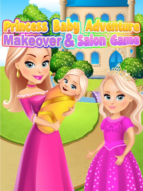 Princess Baby Adventure - Makeover & Salon Game screenshot 6