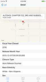 Iowa Offenders - Offenders Released From Prison screenshot