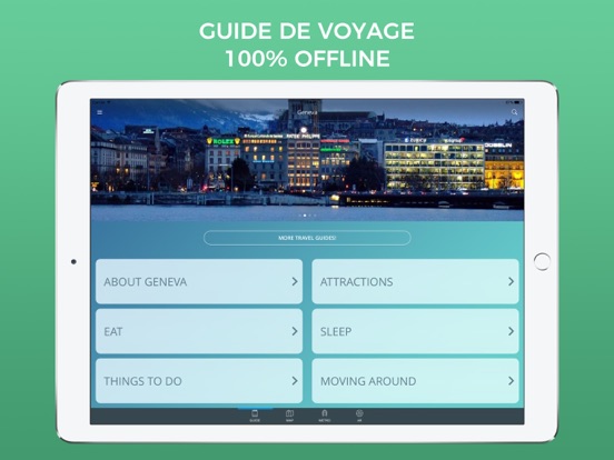 Screenshot #4 pour Genève Guide Voyage avec Offline Maps