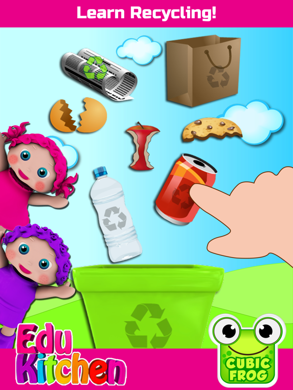 Preschool EduKitchen - Free Early Learning Educational Kitchen Cooking Games For Toddlers! screenshot