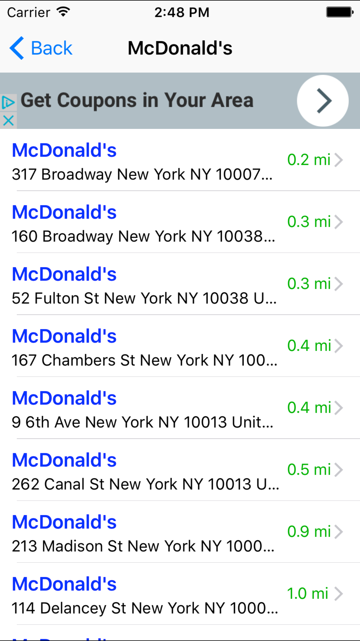 Store Finder: Find Nearby Food, Shopping & Grocery screenshot 4