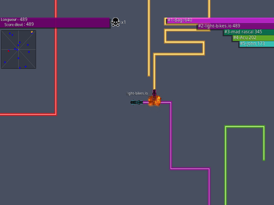 Screenshot #5 pour Light-Bikes.io